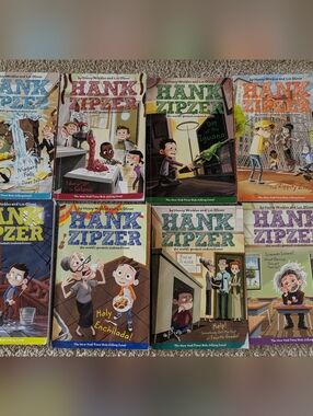 Hank Zipzer Paperback Book Set - Colorful Kid-Friendly Covers
